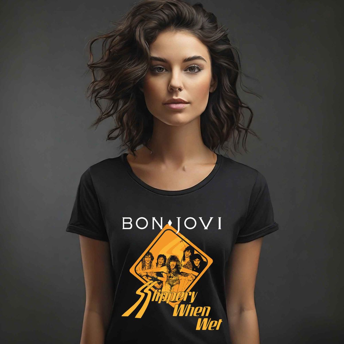 Nome do produto: Baby Long Bon Jovi - Slippery When Wet 2