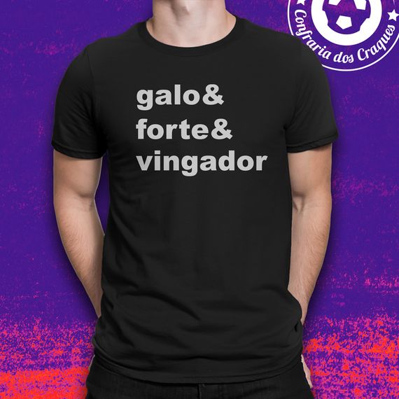 Camiseta Galo Forte Vingador
