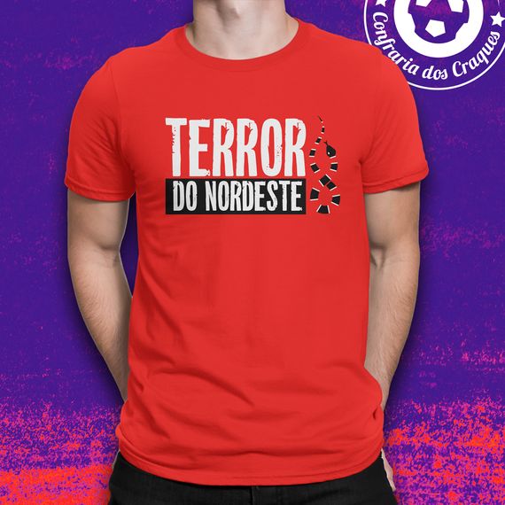 Camiseta Terror do Nordeste