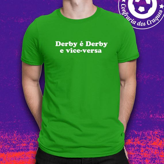 Camiseta Derby é Derby - verde