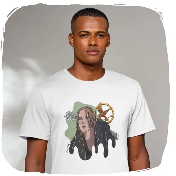 Camisa Ellart Katniss Jogos Vorazes