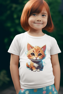 Camiseta infantil FEMININA 2-8 anos