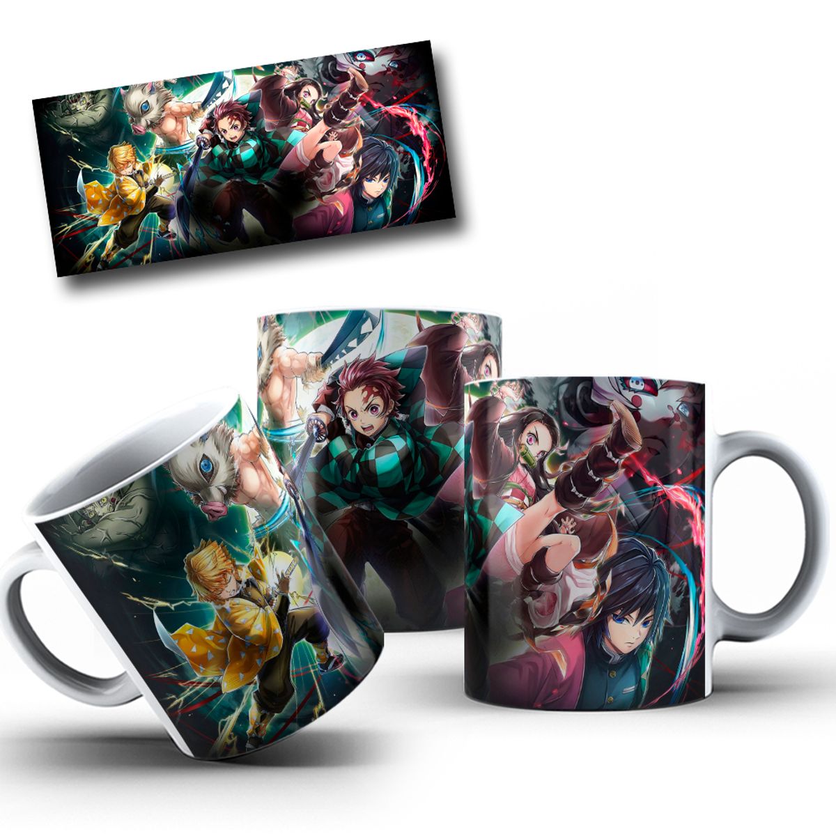 Nome do produto: Caneca: Demon Slayer - Kimetsu No Yaiba