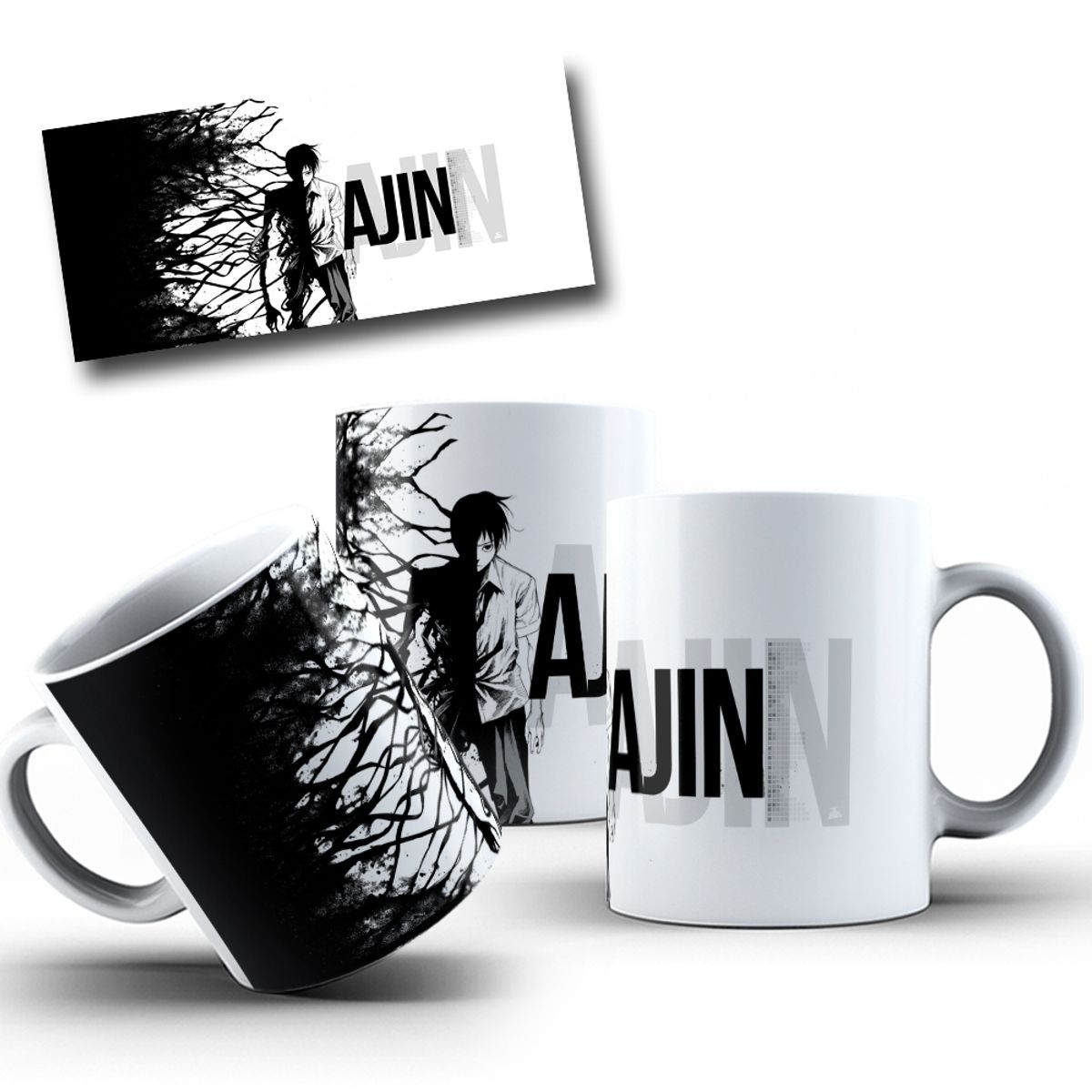 Nome do produto: Caneca: AJIN demi-Human