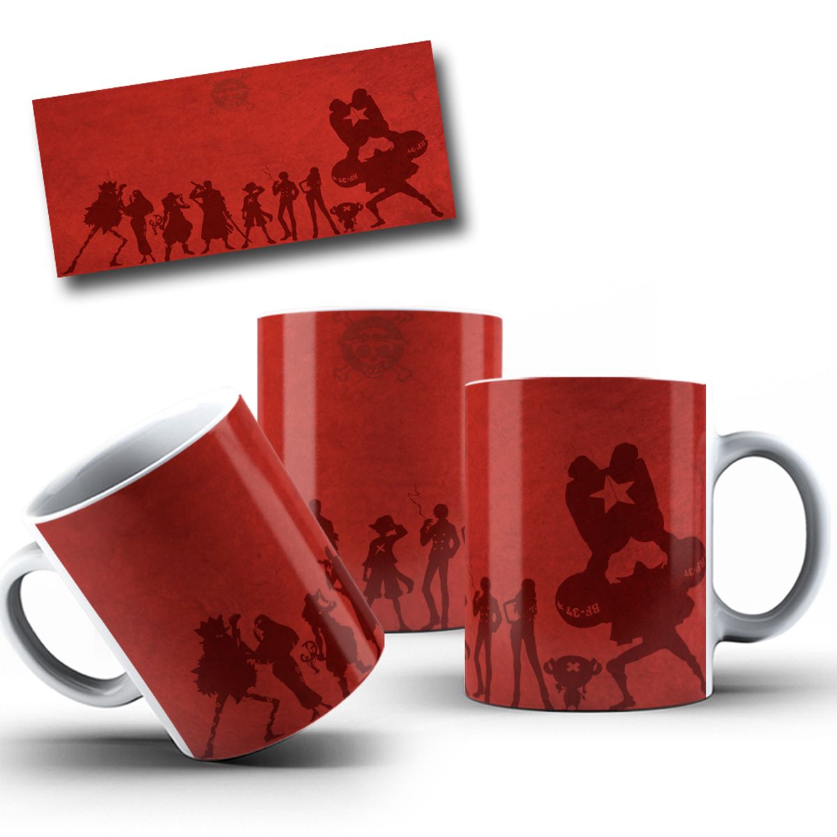 Nome do produto: Caneca: Mugiwaras | One Piece 