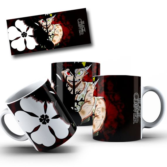 Caneca: Asta (Black Clover)