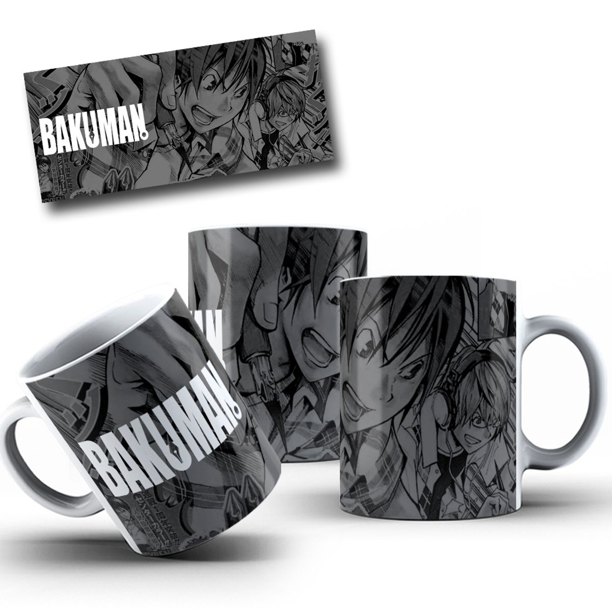 Nome do produto: Caneca Mágica: Bakuman