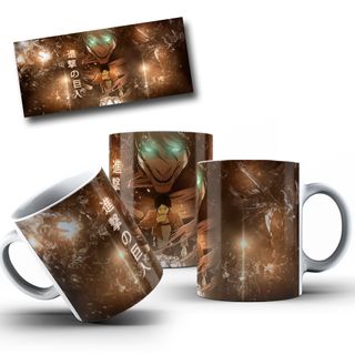 Caneca: Eren Yeager | Attack on Titan