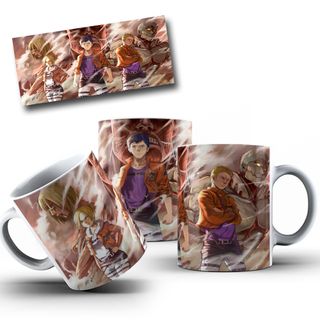 Nome do produtoCaneca: Marley | Attack on Titan