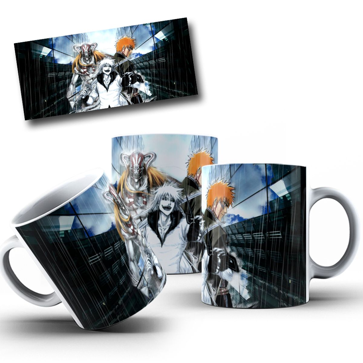 Nome do produto: Caneca: Zangetsu | Ichigo | Bleach 