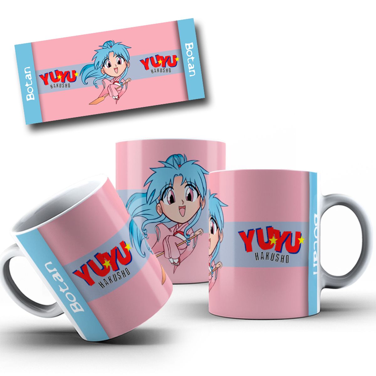 Nome do produto: Caneca: Botan | YuYu Hakusho