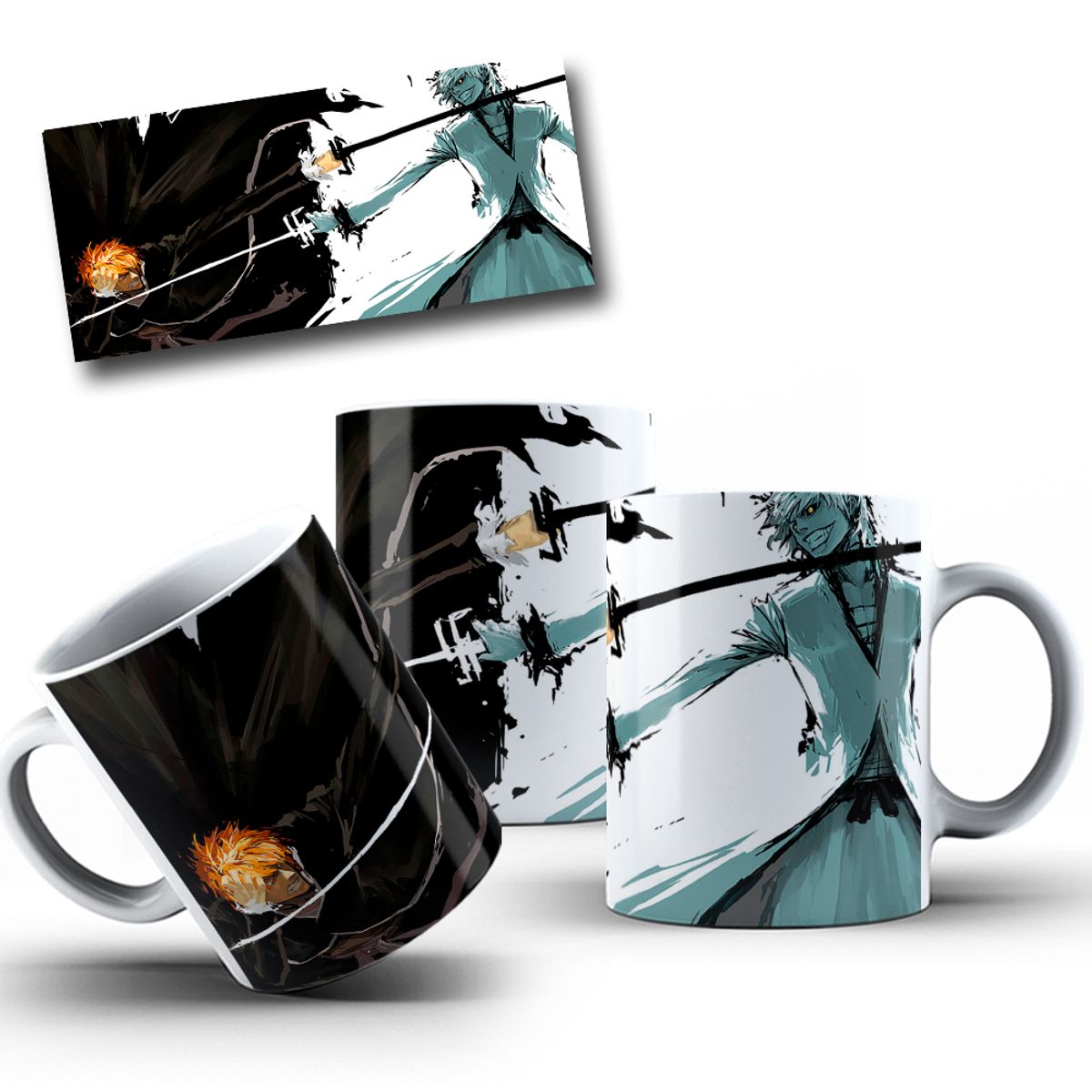 Nome do produto: Caneca: Ichigo Kurosaki | Bleach