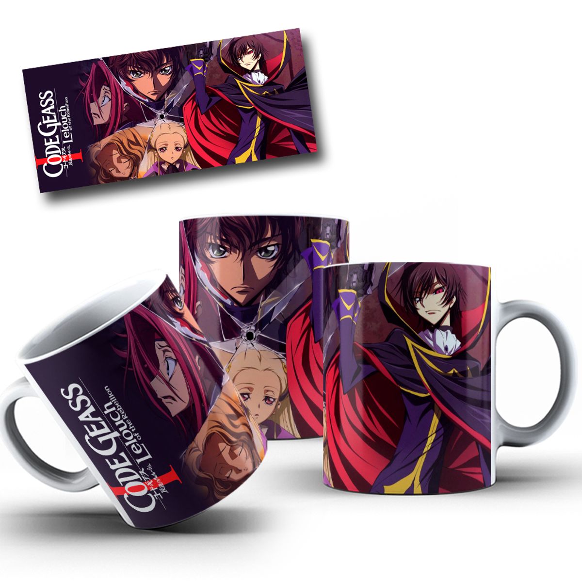 Nome do produto: Caneca Mágica: Code Geass Lelouch