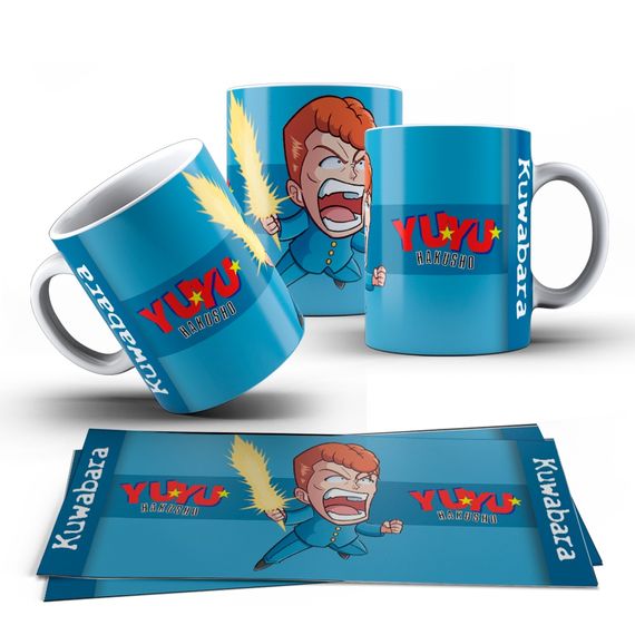 Caneca: Kazuma Kuwabara | Yu Yu Hakusho