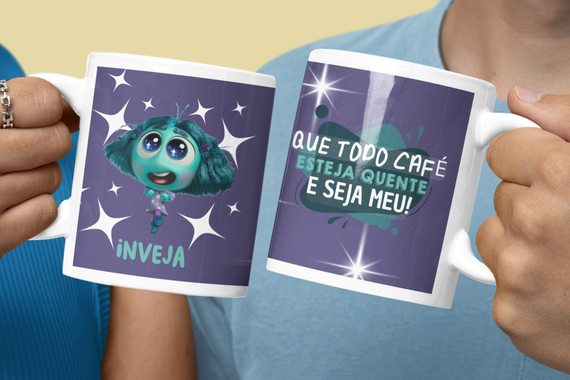 Caneca - Inveja - Divertida Mente