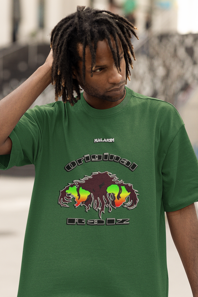 Nome do produto: Original Raiz (Camiseta Malakim Reggae Band)