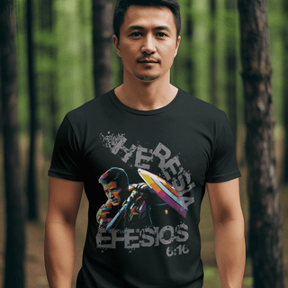 Nome do produtoCAMISETA Destruidor de heresia - Efesios 6:16 (camiseta Masculina)