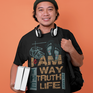 Nome do produtoCAMISETA I am the way the truth and the life - John 14:6 (Camiseta Masculina)