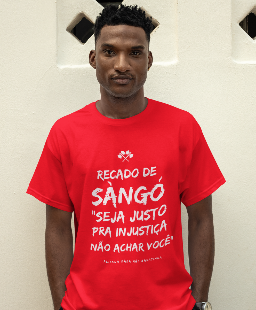 Nome do produto: Camisa Recado de Sàngó Bàbá Alisson