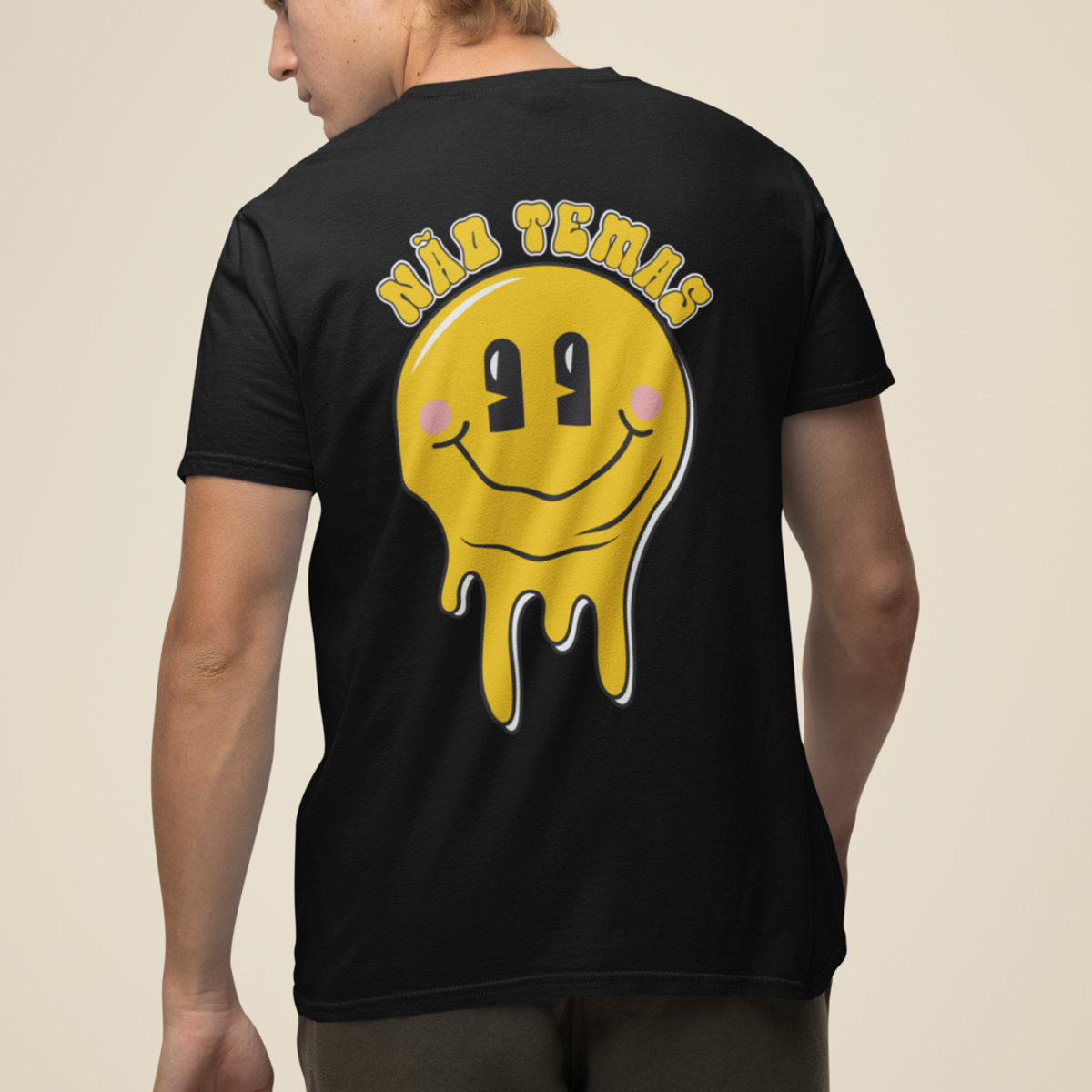 Nome do produto: T-Shirt Unissex Emoji | Coleção Não Temas
