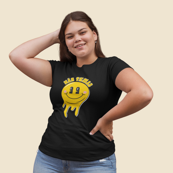 T-Shirt Plus Size Unissex Emoji | Coleção Não Temas
