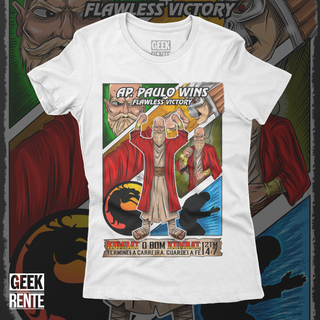 Nome do produtoCamiseta Feminina KOMBAT O BOM KOMBAT 2TM 4:7 APOSTOLO PAULO WINS