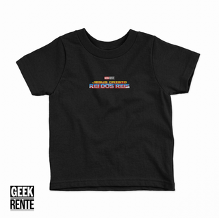 Camiseta Infantil JESUS CRISTO REI DOS REIS / THOR RAGNAROK