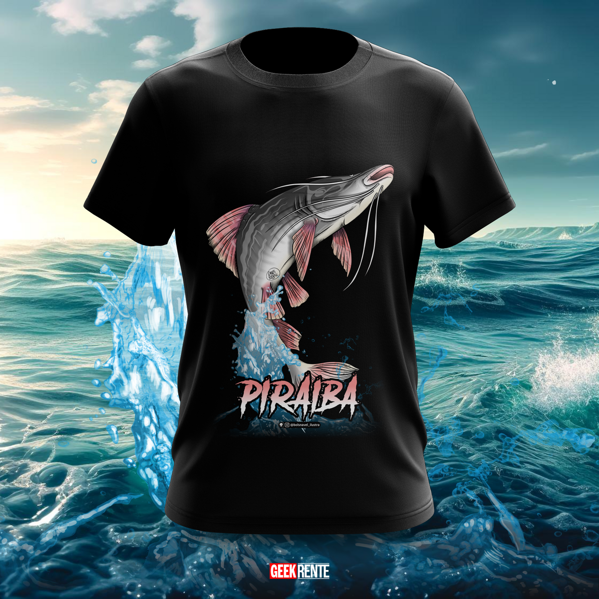 Nome do produto: Camiseta PEIXE PIRAIBA #1
