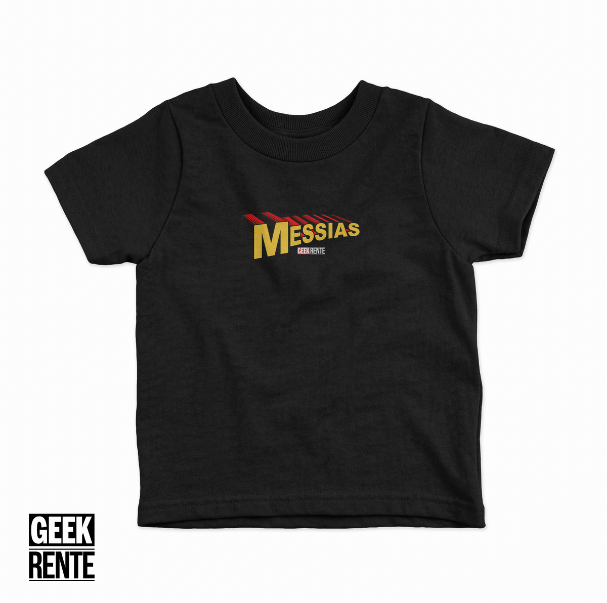 Nome do produto: Camiseta Infantil MESSIAS - SUPERMAN