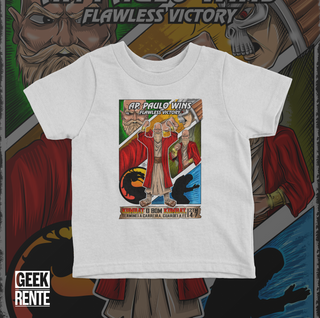 Nome do produtoCamiseta Infantil KOMBAT O BOM KOMBAT 2TM 4:7 APOSTOLO PAULO WINS