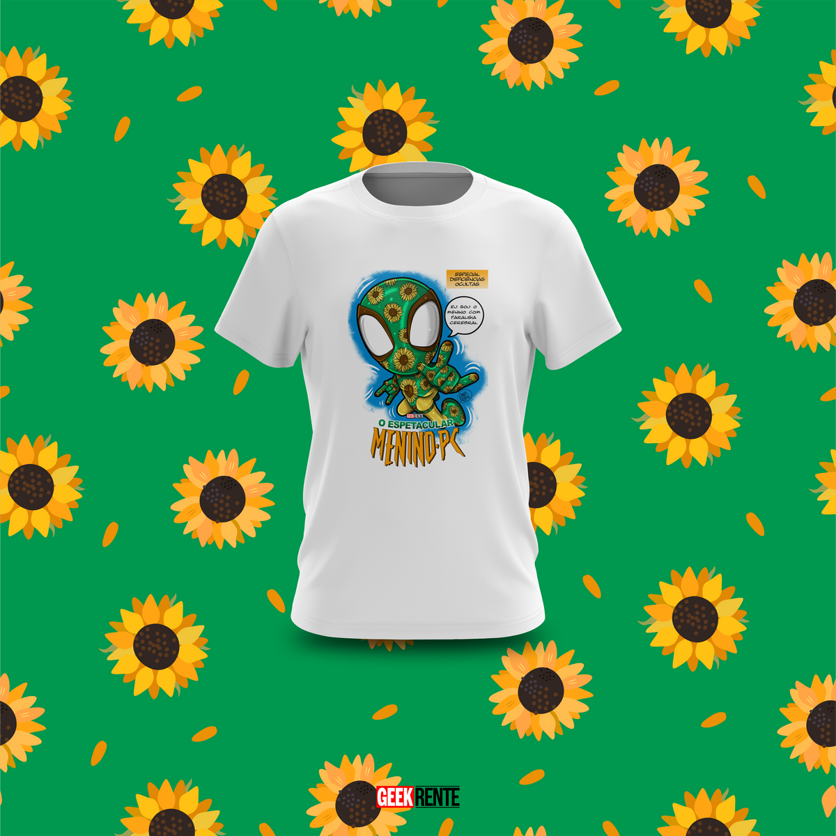 Nome do produto: Camiseta Infantil Especial O ESPETACULAR MENINO PC