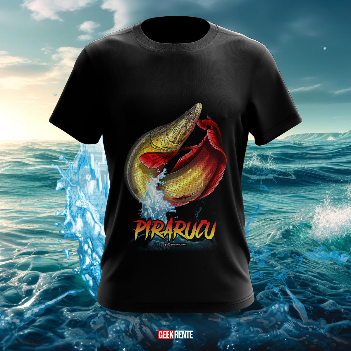 Nome do produto: Camiseta PEIXE PIRARUCU #1