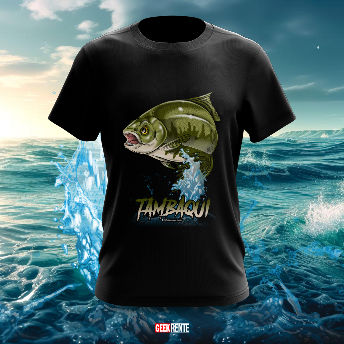 Nome do produto: Camiseta PEIXE TAMBAQUI #1