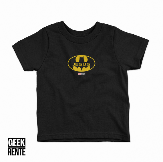 Camiseta Infantil JESUS / BATMAN