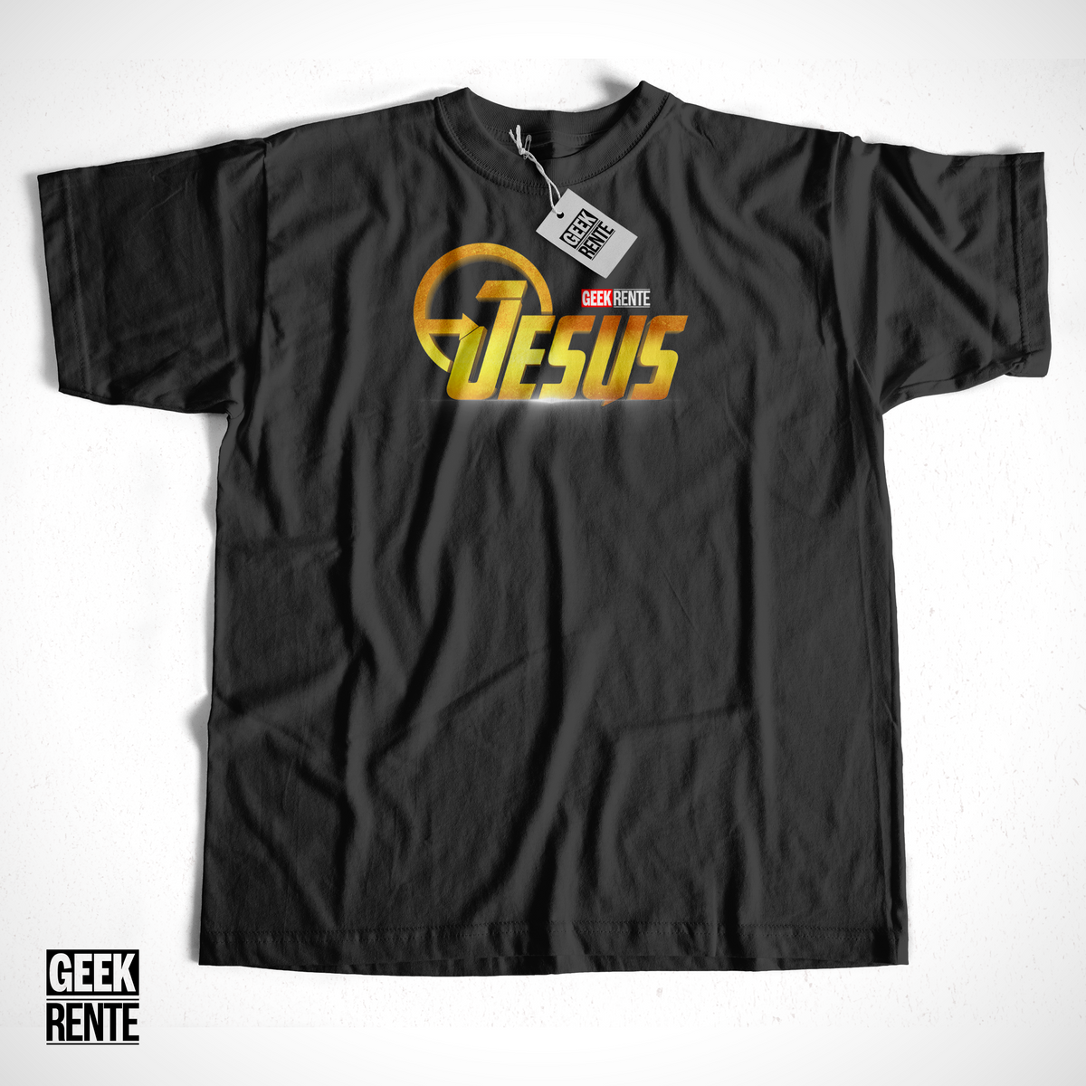 Nome do produto: Camiseta Masculina JESUS / VINGADORES