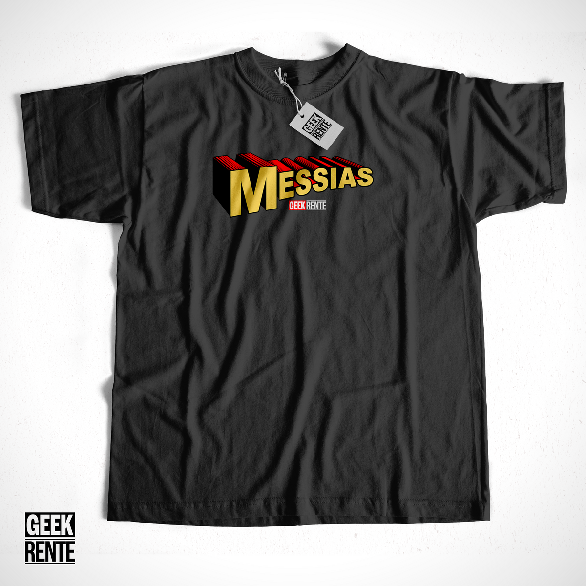 Nome do produto: Camiseta Masculina MESSIAS - SUPERMAN