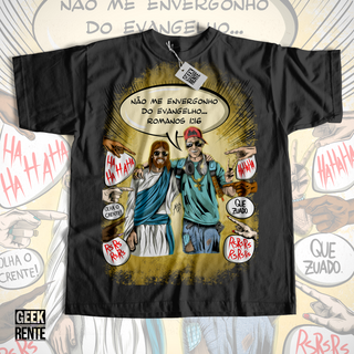 Nome do produtoCamiseta Masculina - Não me envergonho do Evangelho