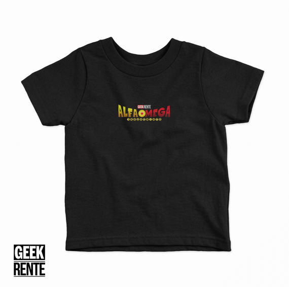 Camiseta Infantil ALFA E OMEGA / DRAGON BALL