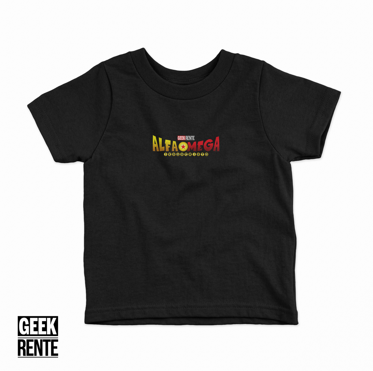 Nome do produto: Camiseta Infantil ALFA E OMEGA / DRAGON BALL