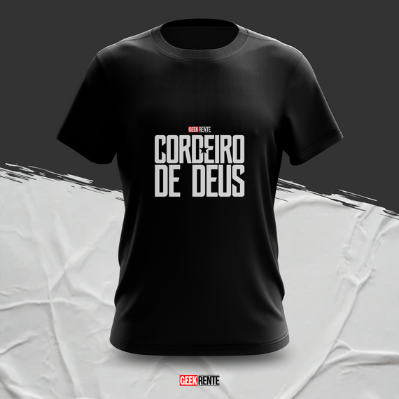 Camiseta CORDEIRO DE DEUS / LIGA DA JUSTIÇA