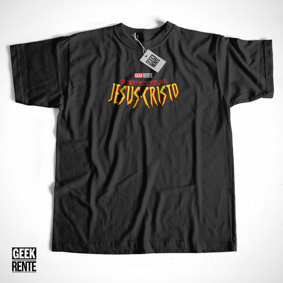 Camiseta Masculina JESUS CRISTO / HOMEM ARANHA