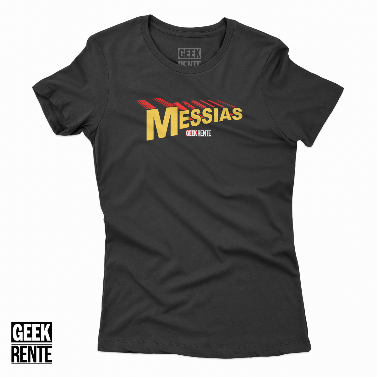 Nome do produto: Camiseta Feminina MESSIAS - SUPERMAN