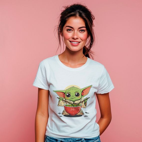 Camisa Kawaii Baby Yoda