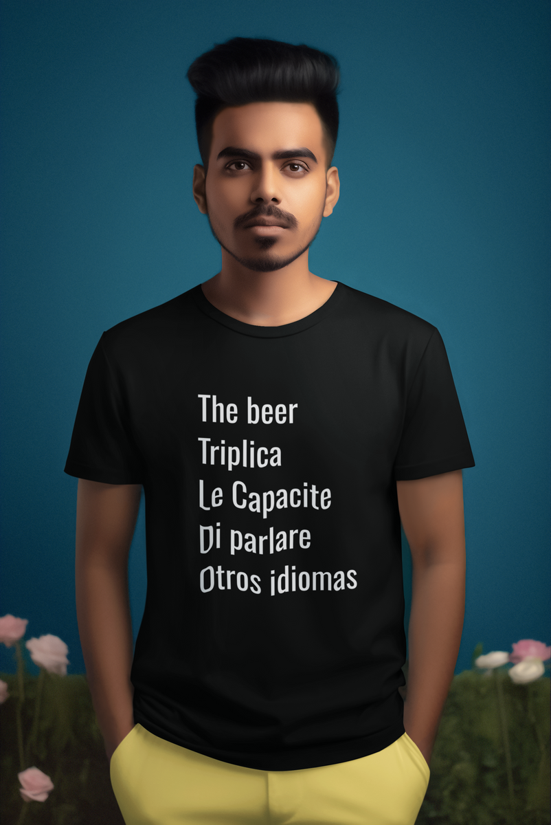 Nome do produto: Camiseta - idiomas 