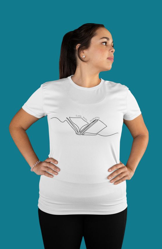 Camiseta Plus Size Leia mais Mulherees