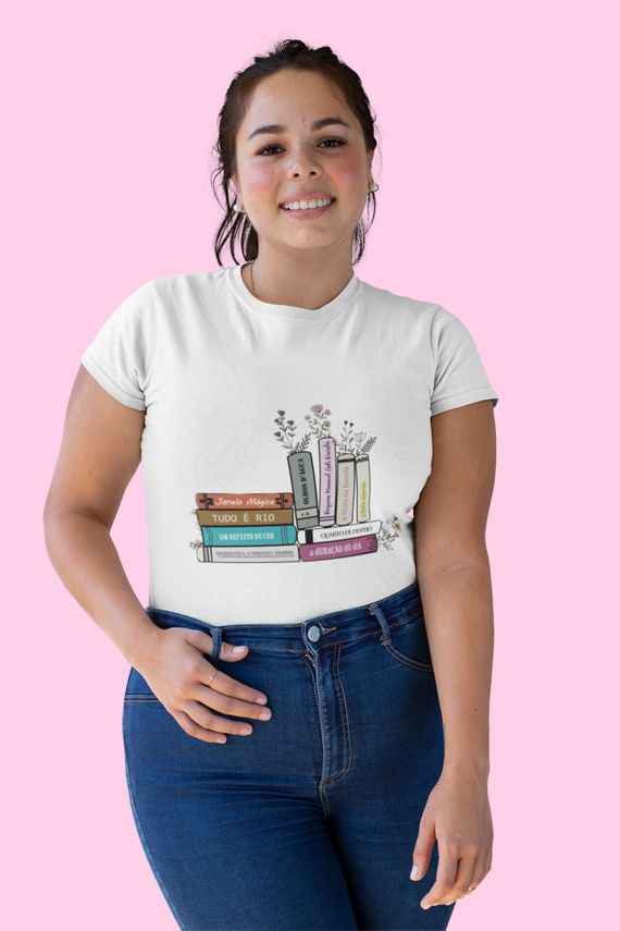 Camiseta Plus Size Biblioteca Nacional