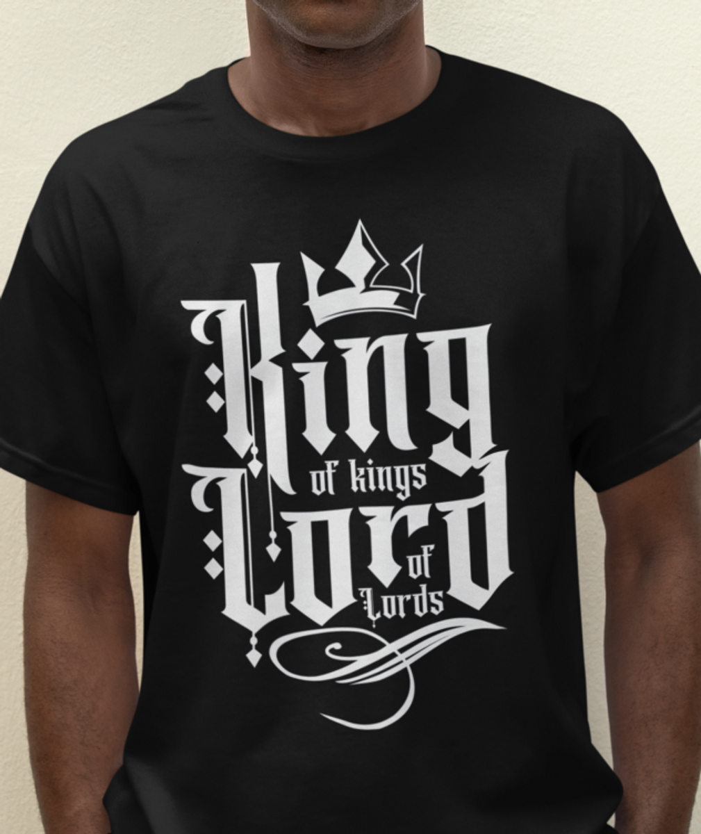 Nome do produto: Camiseta UNISSEX (King of Kings)