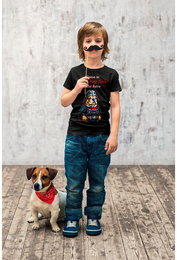 Dog Side - Camiseta Infantil (10 ao 14)