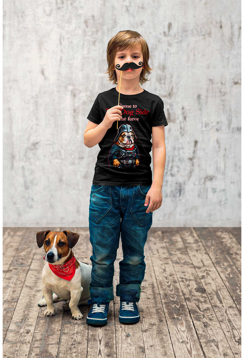 Nome do produto: Dog Side - Camiseta Infantil (10 ao 14)