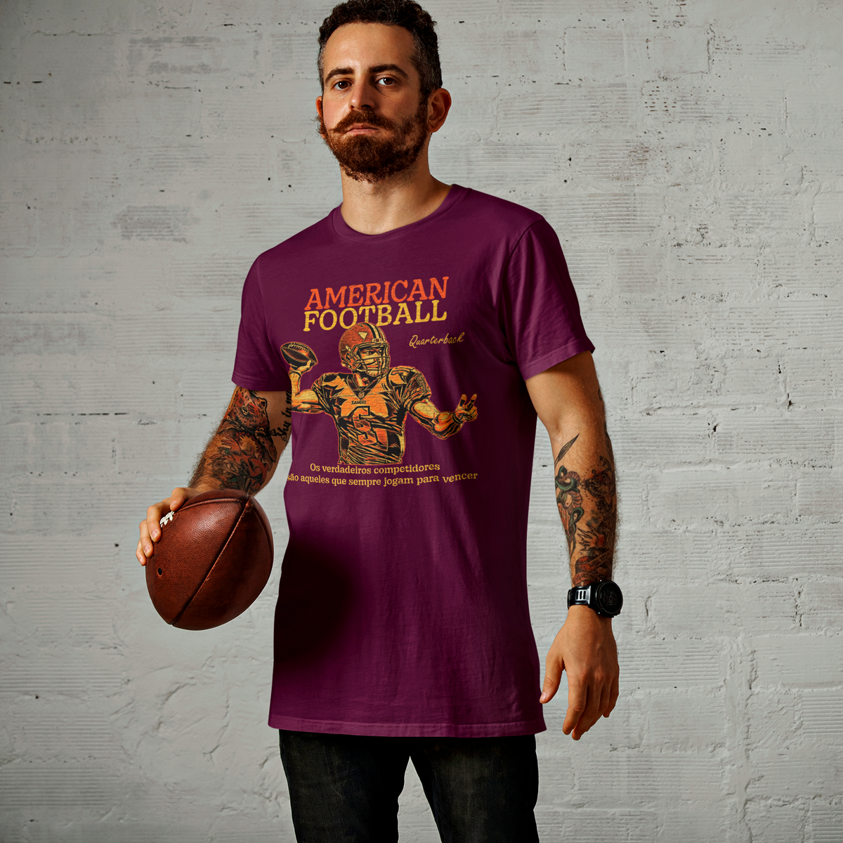 Nome do produto: Quarterback - Camiseta